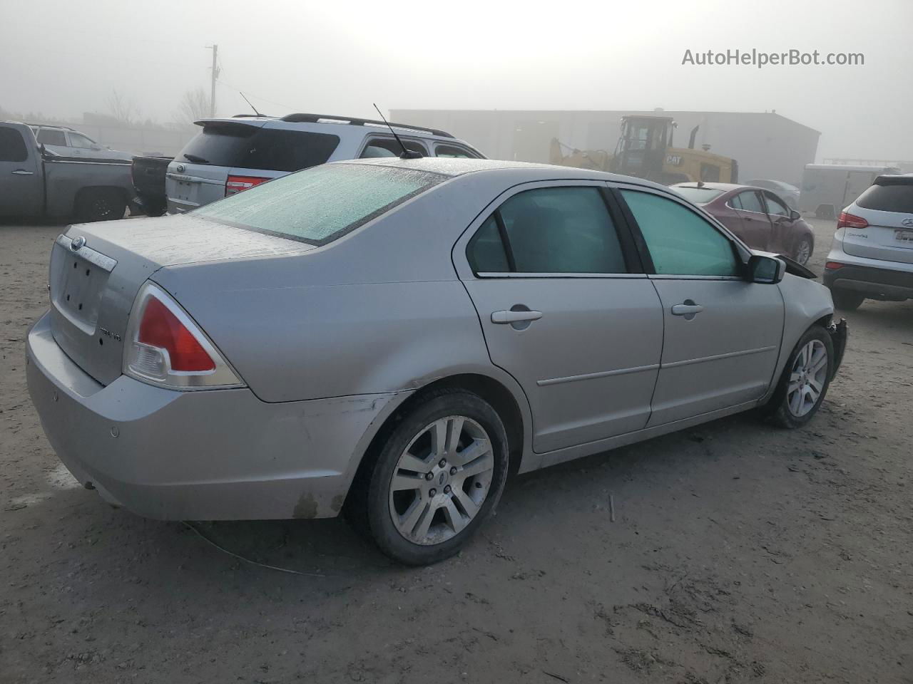 2008 Ford Fusion Sel Silver vin: 3FAHP08128R210192