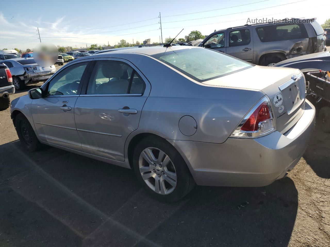 2008 Ford Fusion Sel Silver vin: 3FAHP08128R230992