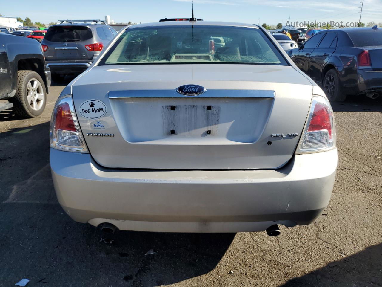 2008 Ford Fusion Sel Silver vin: 3FAHP08128R230992