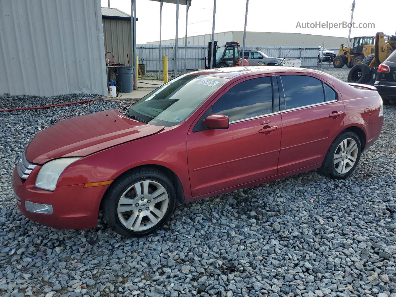 2008 Ford Fusion Sel Красный vin: 3FAHP08128R264981