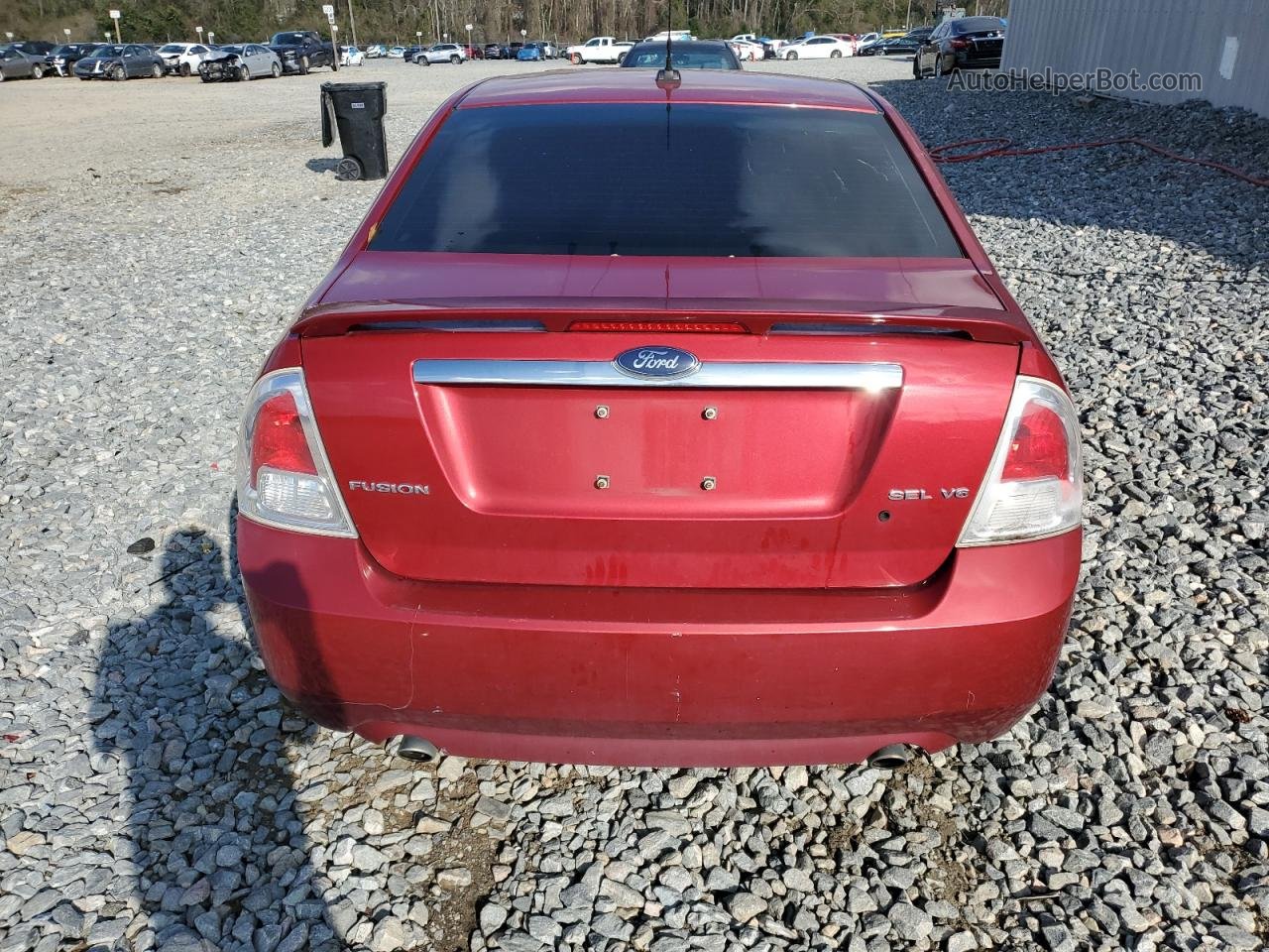 2008 Ford Fusion Sel Red vin: 3FAHP08128R264981