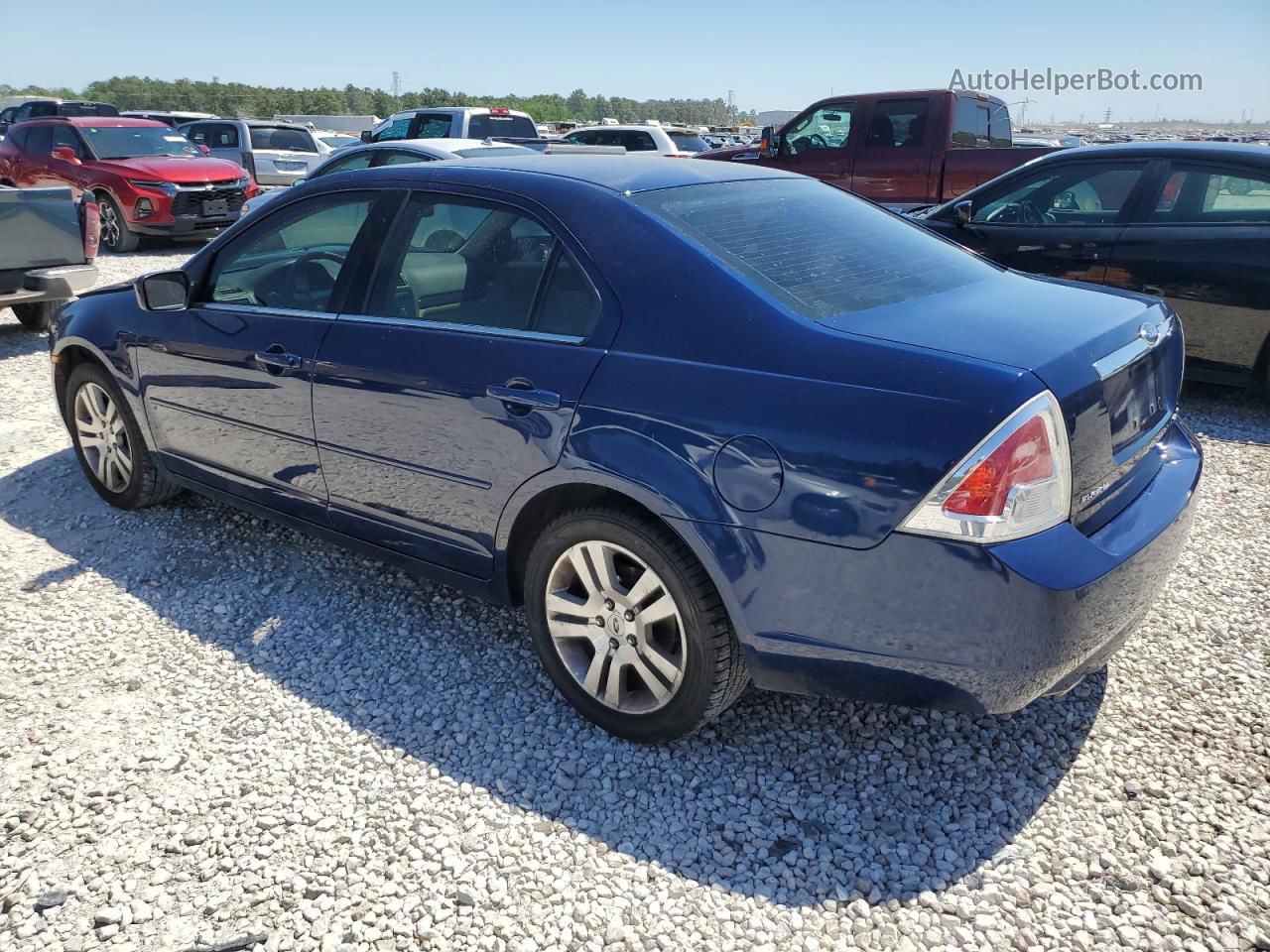 2006 Ford Fusion Sel Blue vin: 3FAHP08136R100698