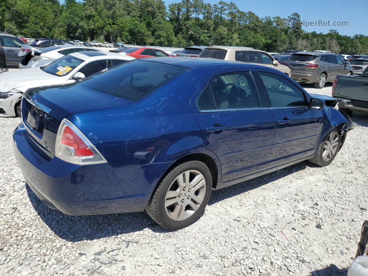 2006 Ford Fusion Sel Blue vin: 3FAHP08136R100698