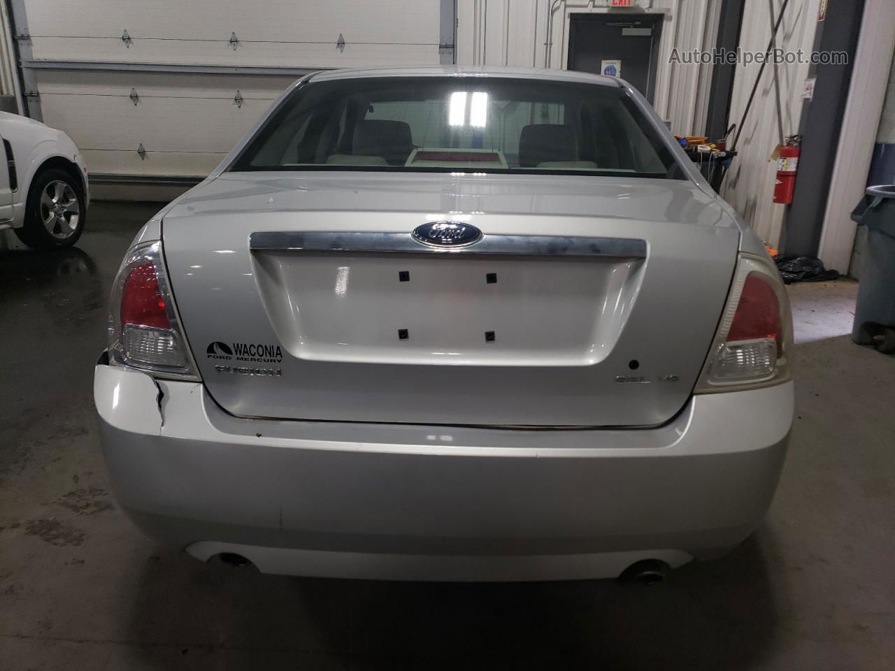 2006 Ford Fusion Sel Silver vin: 3FAHP08136R154857