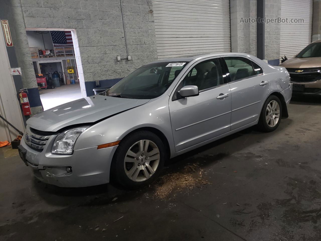 2006 Ford Fusion Sel Silver vin: 3FAHP08136R154857