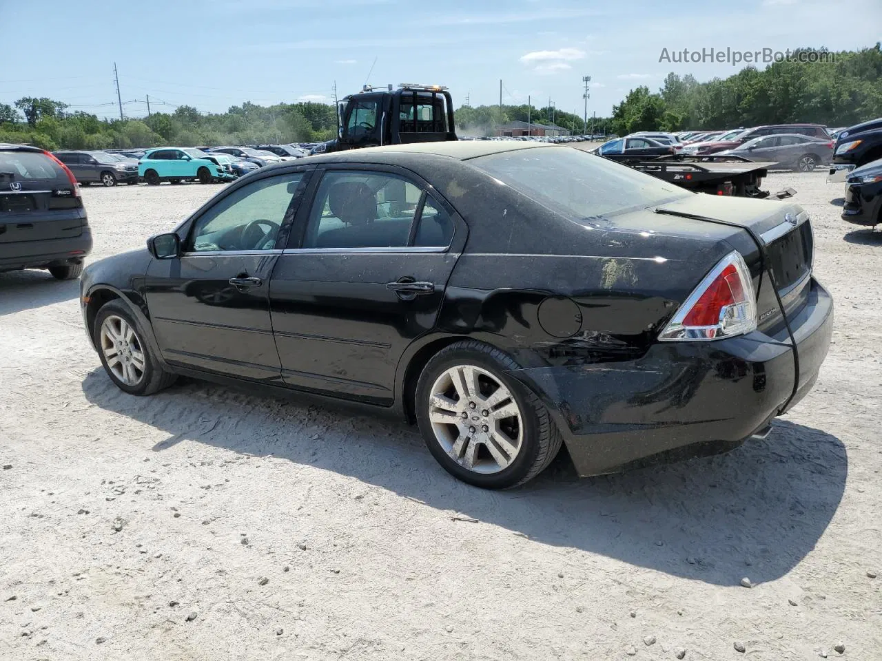 2006 Ford Fusion Sel Черный vin: 3FAHP08136R155944