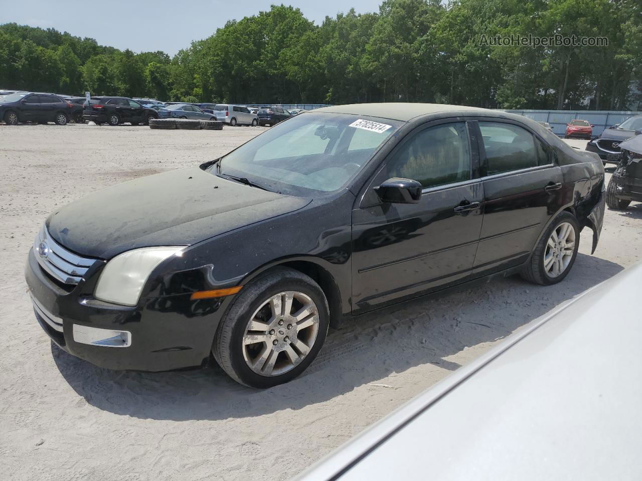 2006 Ford Fusion Sel Черный vin: 3FAHP08136R155944