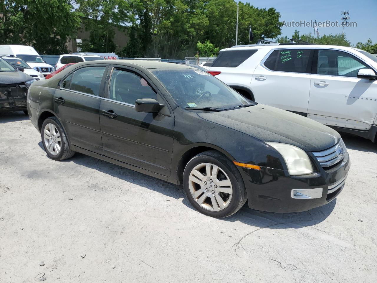 2006 Ford Fusion Sel Черный vin: 3FAHP08136R155944