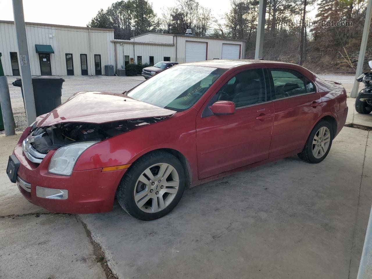 2008 Ford Fusion Sel Red vin: 3FAHP08138R124406