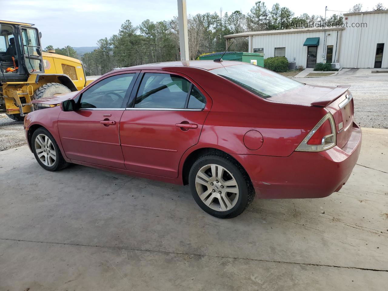 2008 Ford Fusion Sel Red vin: 3FAHP08138R124406