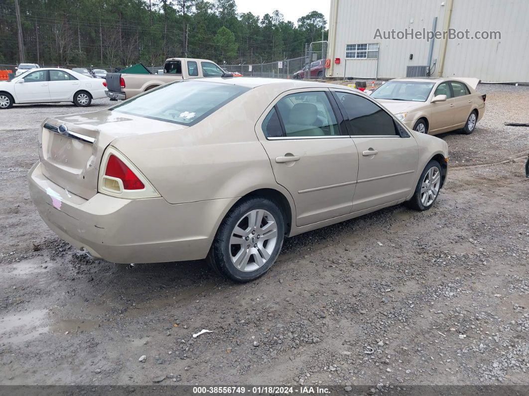 2008 Ford Fusion Sel Gold vin: 3FAHP08138R220195