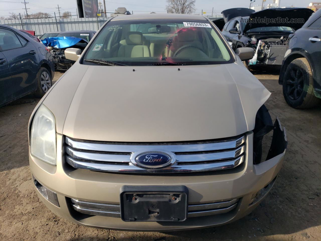 2008 Ford Fusion Sel Желто-коричневый vin: 3FAHP08138R237689