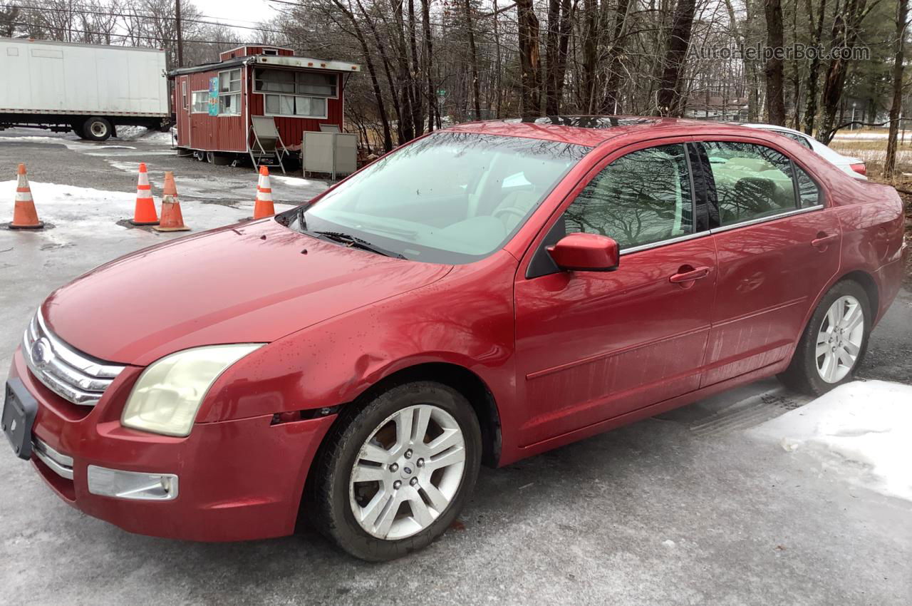 2006 Ford Fusion Sel Red vin: 3FAHP08146R125934