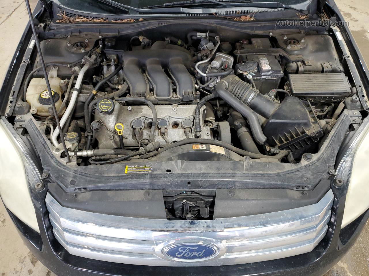 2006 Ford Fusion Sel Черный vin: 3FAHP08146R161641