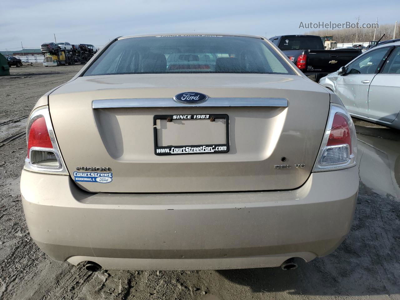 2006 Ford Fusion Sel Gold vin: 3FAHP08146R246415