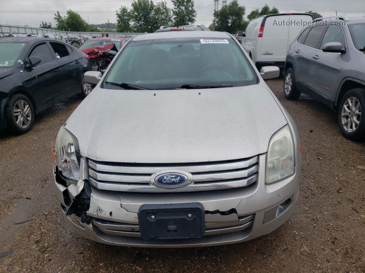 2008 Ford Fusion Sel Серебряный vin: 3FAHP08148R204720