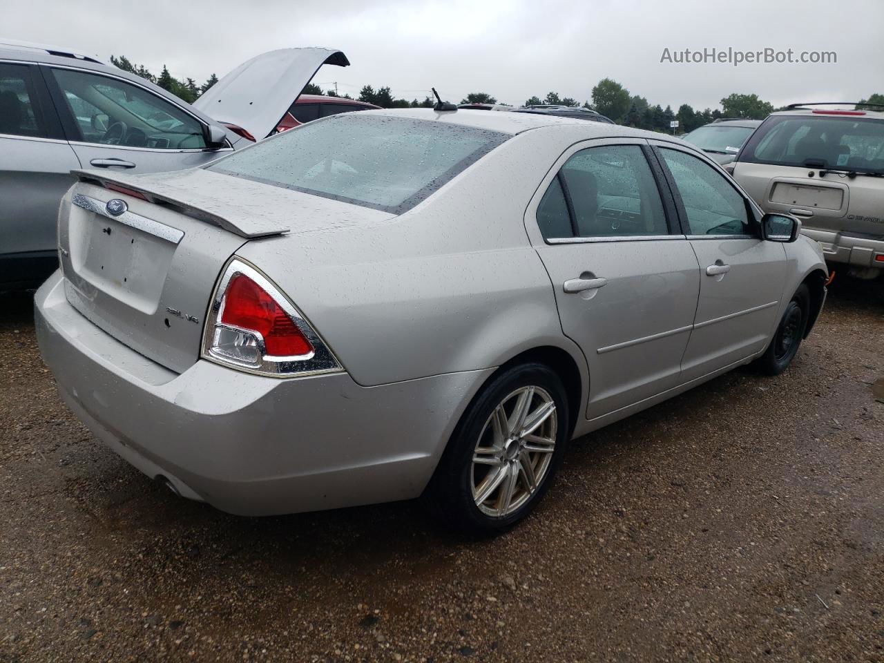 2008 Ford Fusion Sel Silver vin: 3FAHP08148R204720