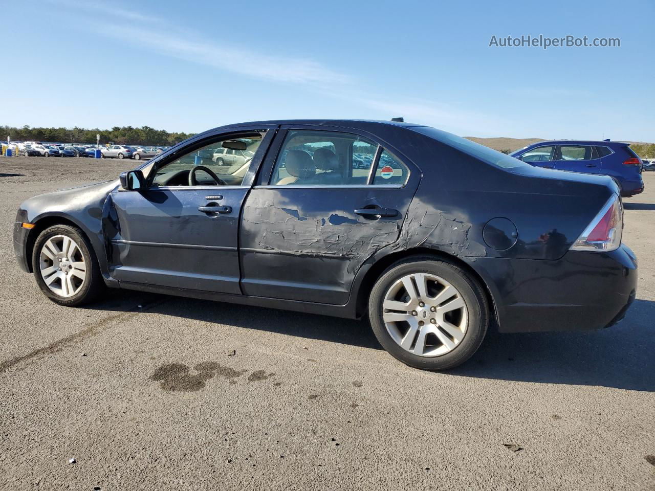 2008 Ford Fusion Sel Black vin: 3FAHP08148R230783