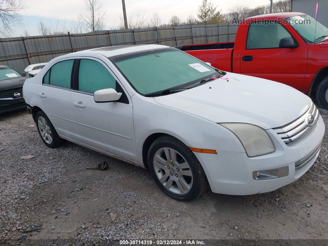 2006 Ford Fusion Sel White vin: 3FAHP08156R113775