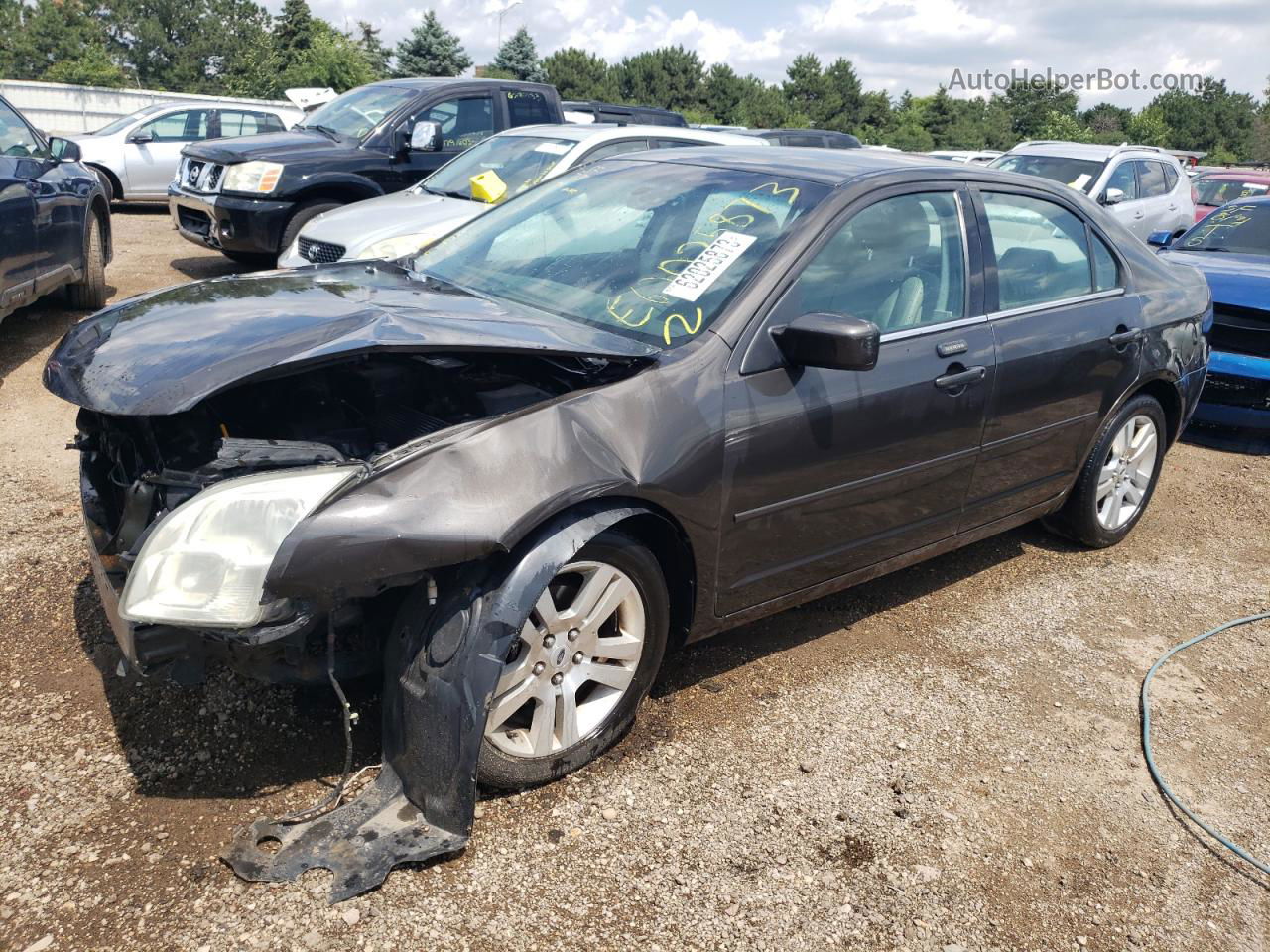 2006 Ford Fusion Sel Gray vin: 3FAHP08156R118393