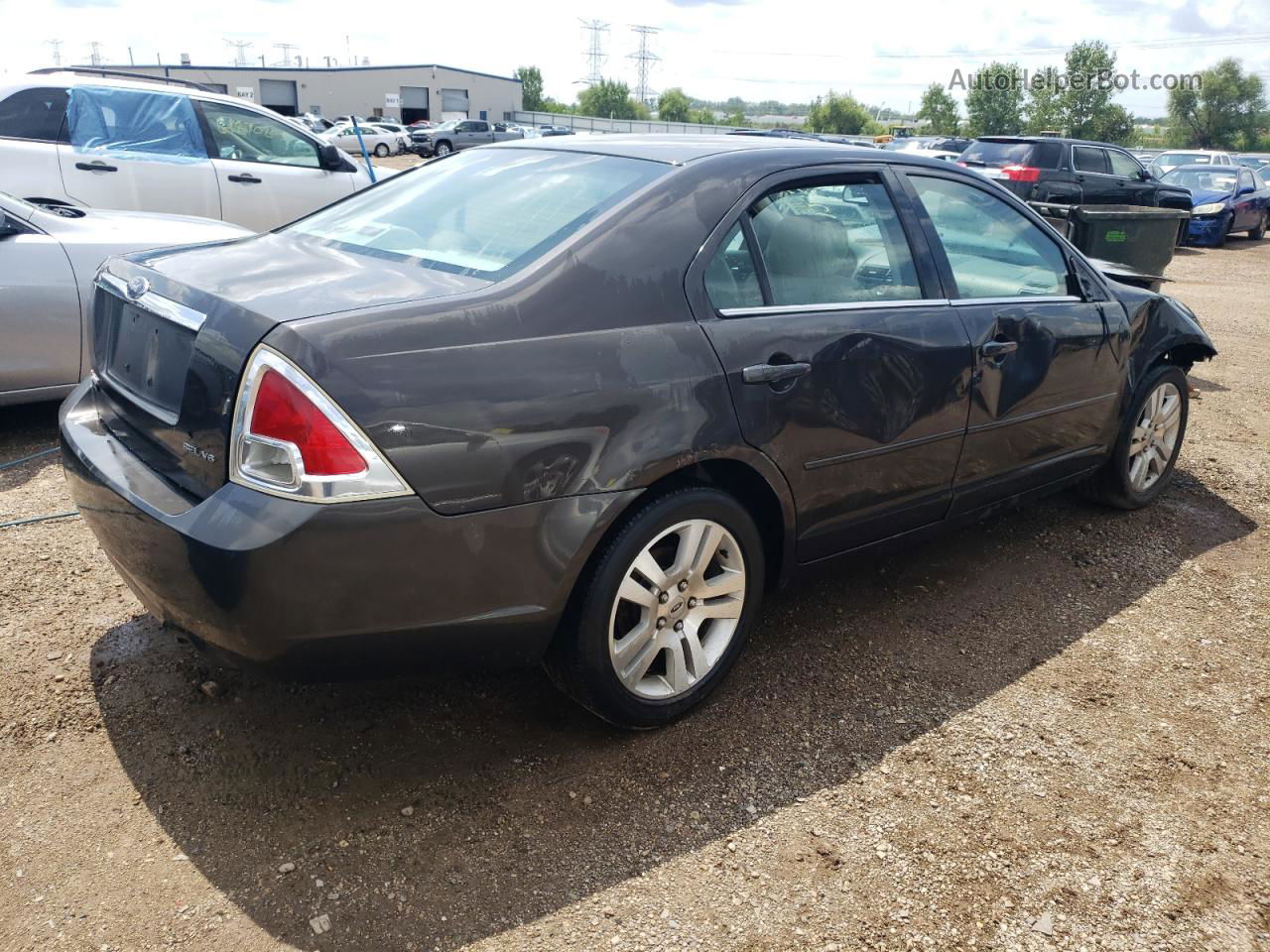 2006 Ford Fusion Sel Gray vin: 3FAHP08156R118393