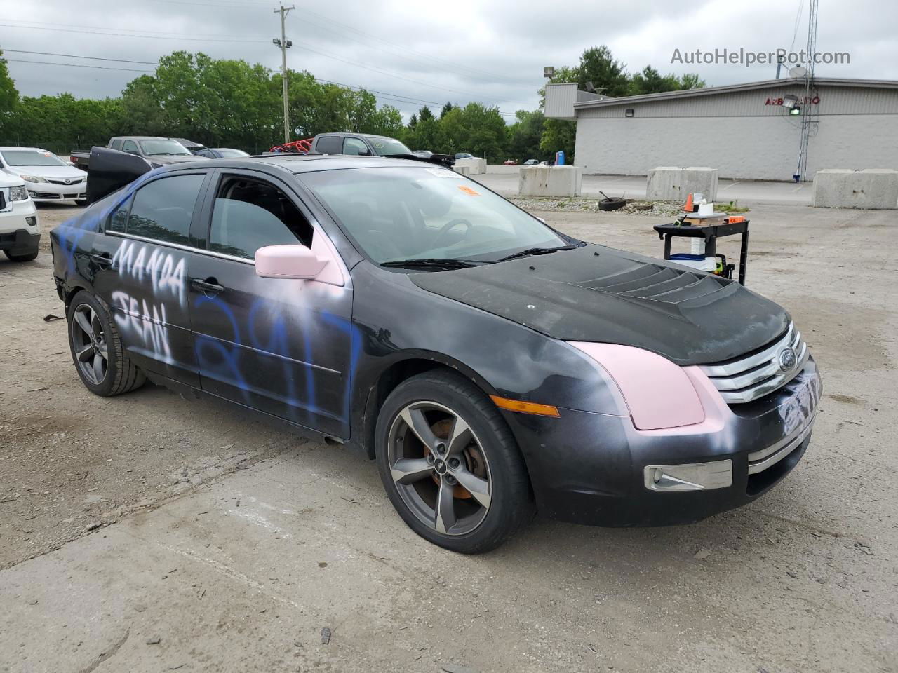 2006 Ford Fusion Sel Black vin: 3FAHP08156R180618