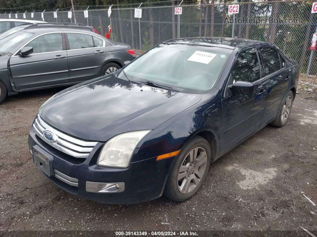 2008 Ford Fusion Sel Blue vin: 3FAHP08158R164986