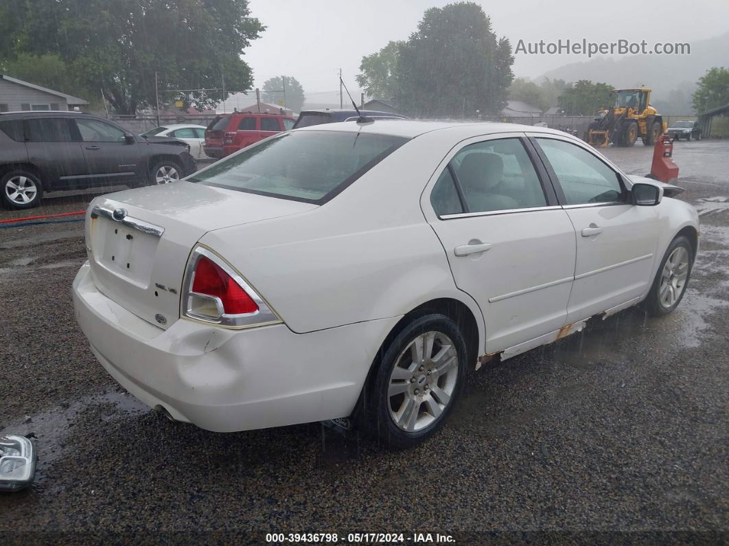 2008 Ford Fusion Sel Белый vin: 3FAHP08158R215998