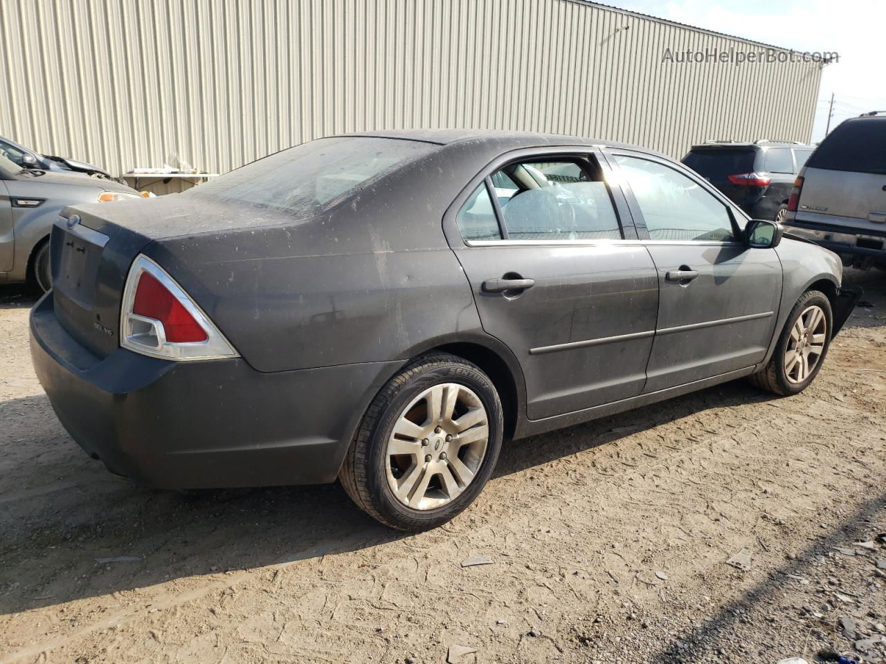 2006 Ford Fusion Sel Gray vin: 3FAHP08166R145733