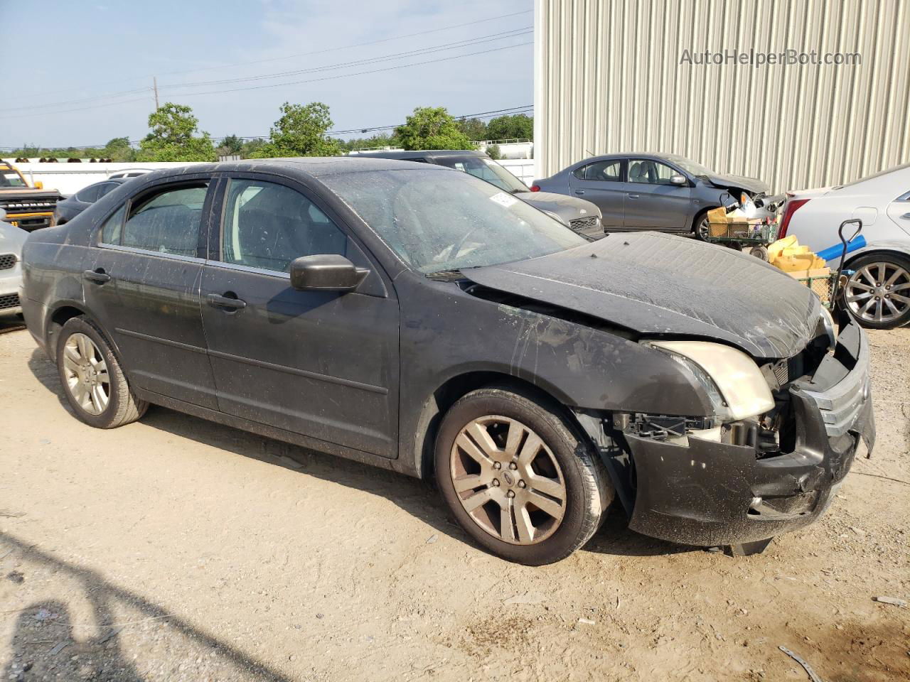 2006 Ford Fusion Sel Gray vin: 3FAHP08166R145733