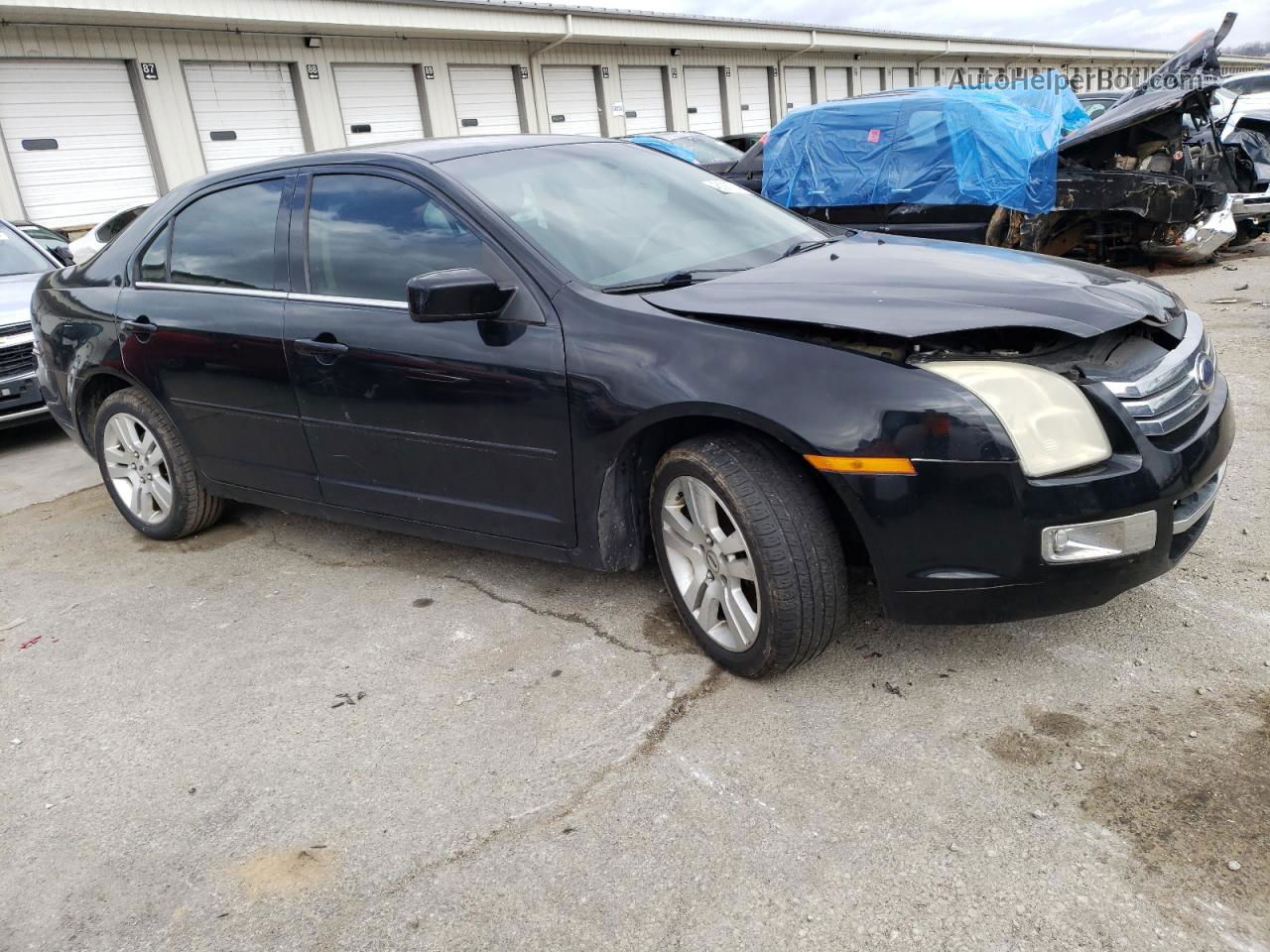 2006 Ford Fusion Sel Черный vin: 3FAHP08166R164265