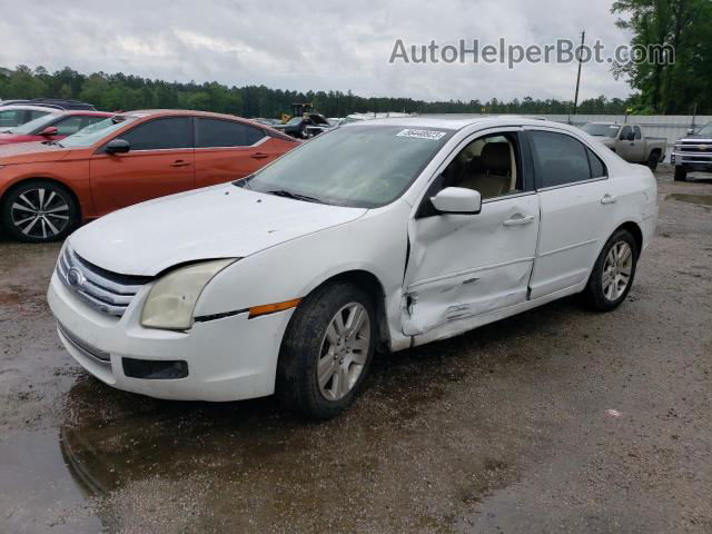 2006 Ford Fusion Sel White vin: 3FAHP08166R225761