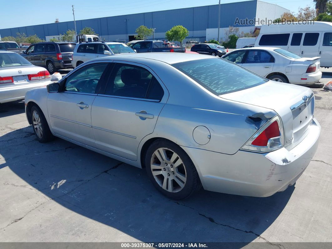 2006 Ford Fusion Sel Silver vin: 3FAHP08166R226022