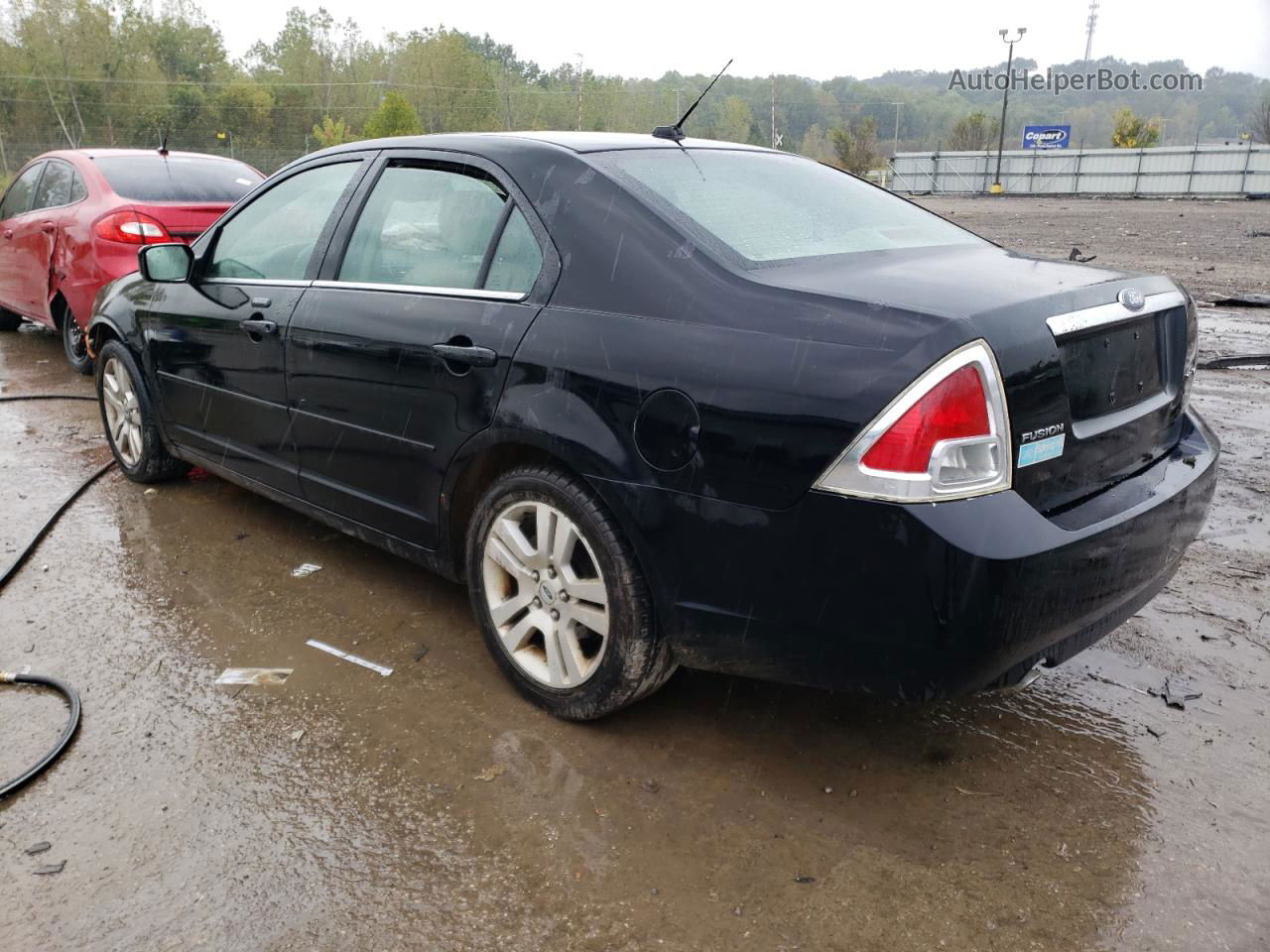 2008 Ford Fusion Sel Black vin: 3FAHP08168R227254