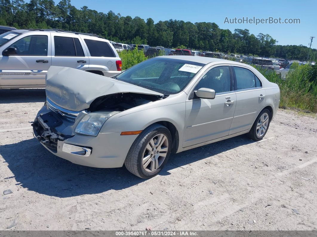 2008 Ford Fusion Sel Beige vin: 3FAHP08168R230946