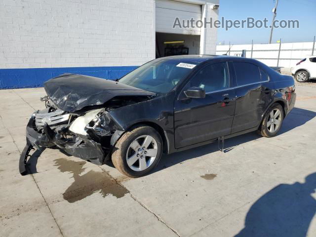 2008 Ford Fusion Sel Черный vin: 3FAHP08168R250212