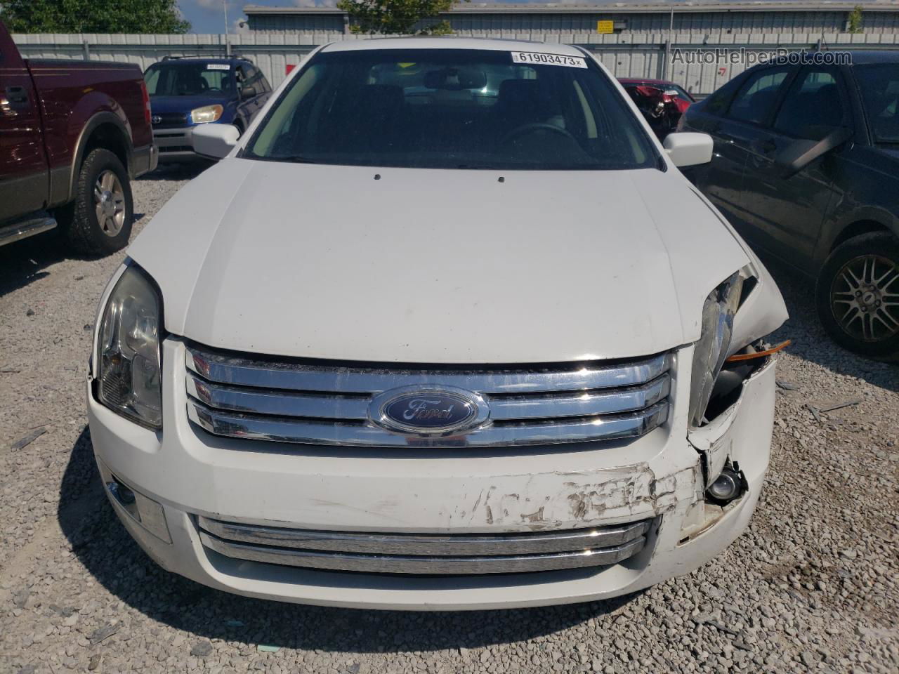 2006 Ford Fusion Sel White vin: 3FAHP08176R107637