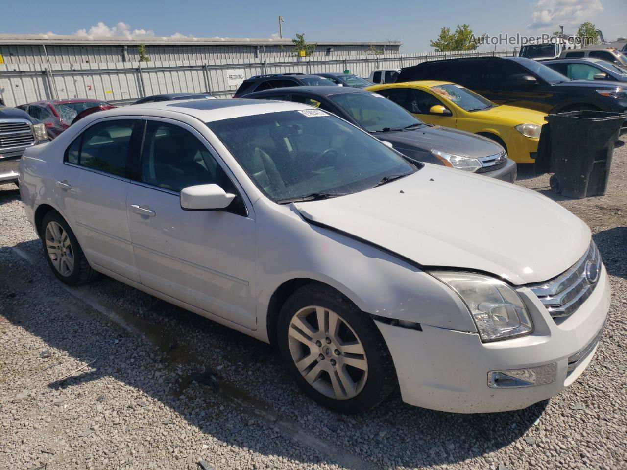 2006 Ford Fusion Sel White vin: 3FAHP08176R107637