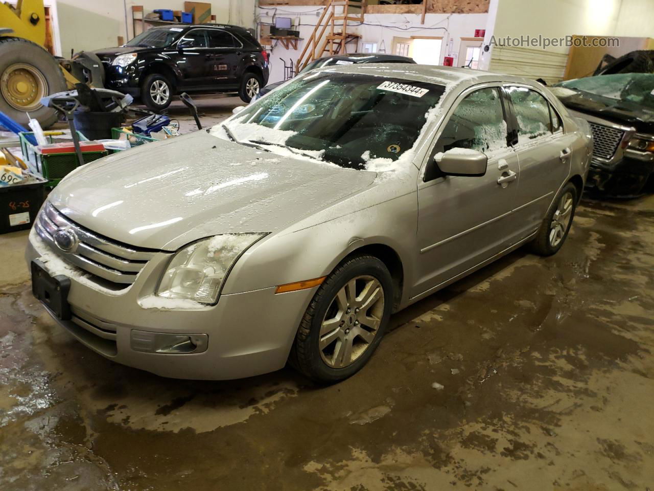 2008 Ford Fusion Sel Серебряный vin: 3FAHP08178R176072