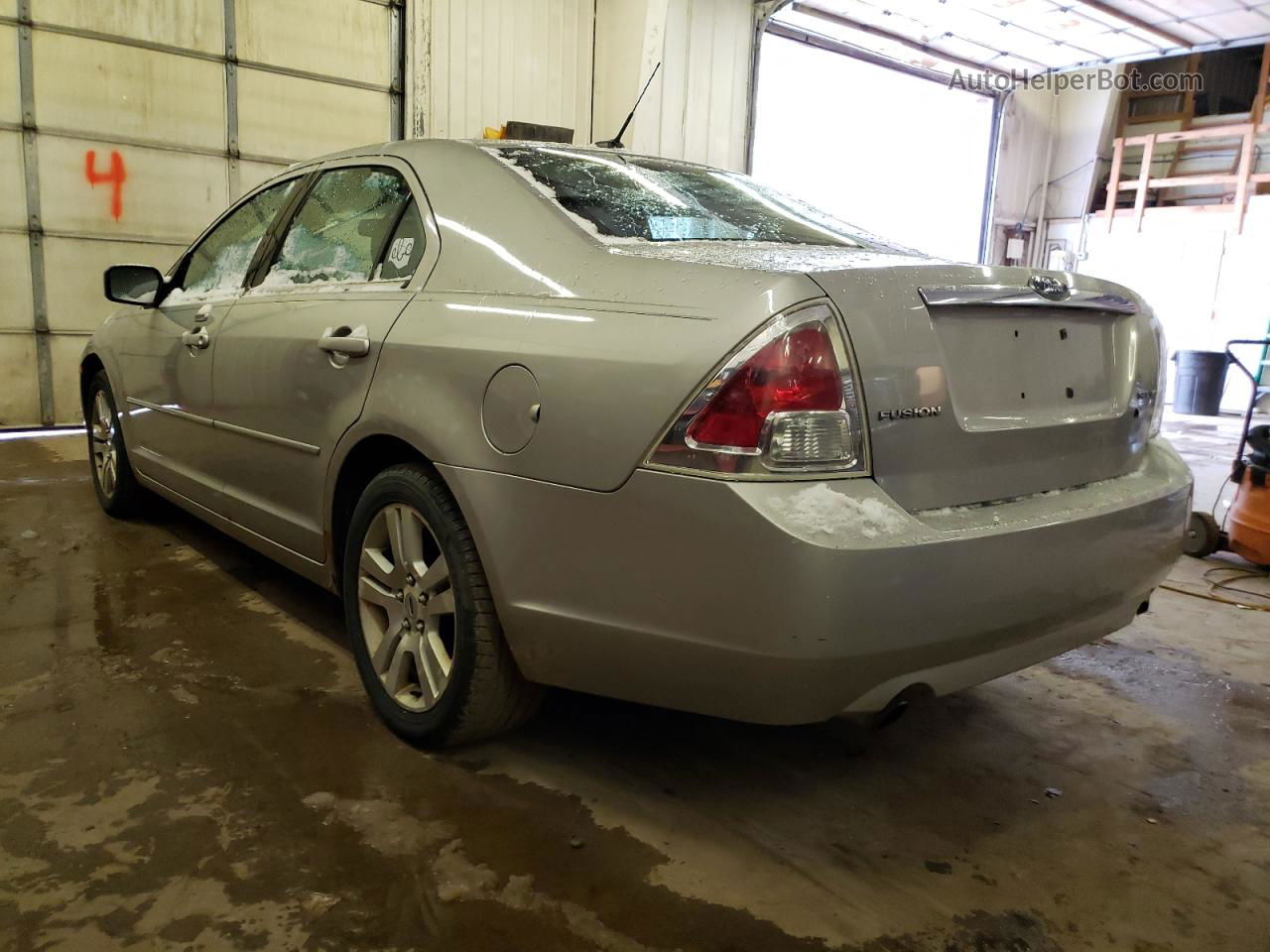 2008 Ford Fusion Sel Silver vin: 3FAHP08178R176072