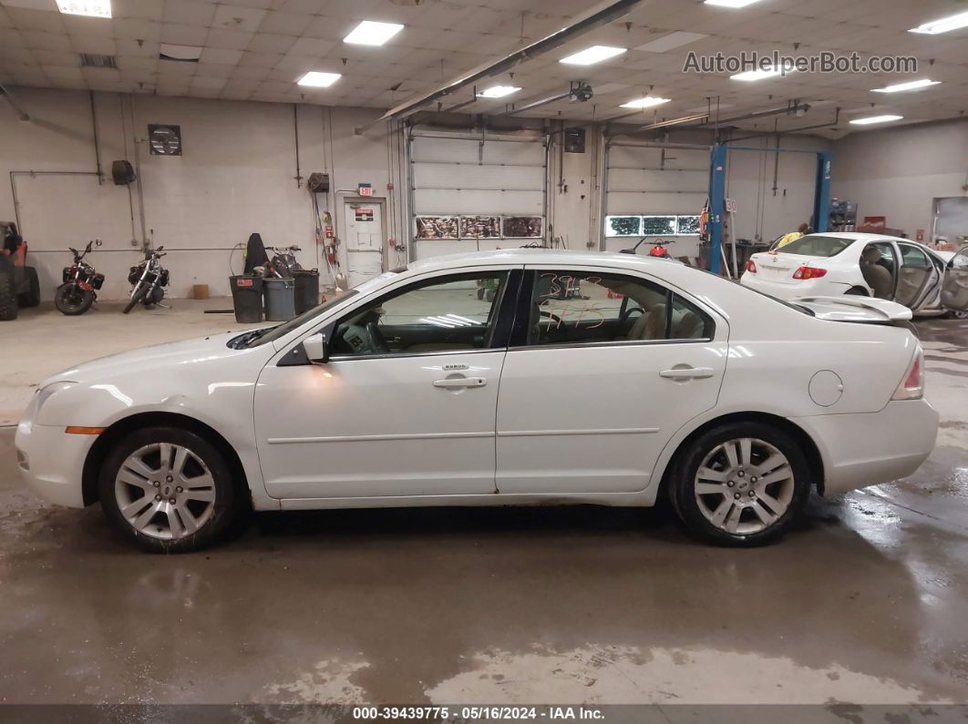 2008 Ford Fusion Sel White vin: 3FAHP08178R204601