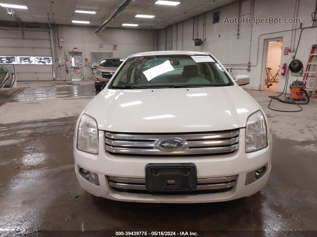 2008 Ford Fusion Sel White vin: 3FAHP08178R204601