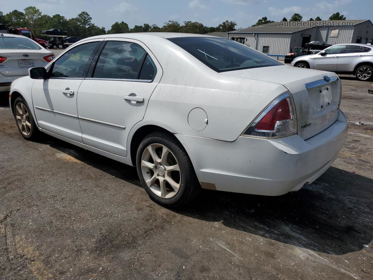 2006 Ford Fusion Sel White vin: 3FAHP08186R170794