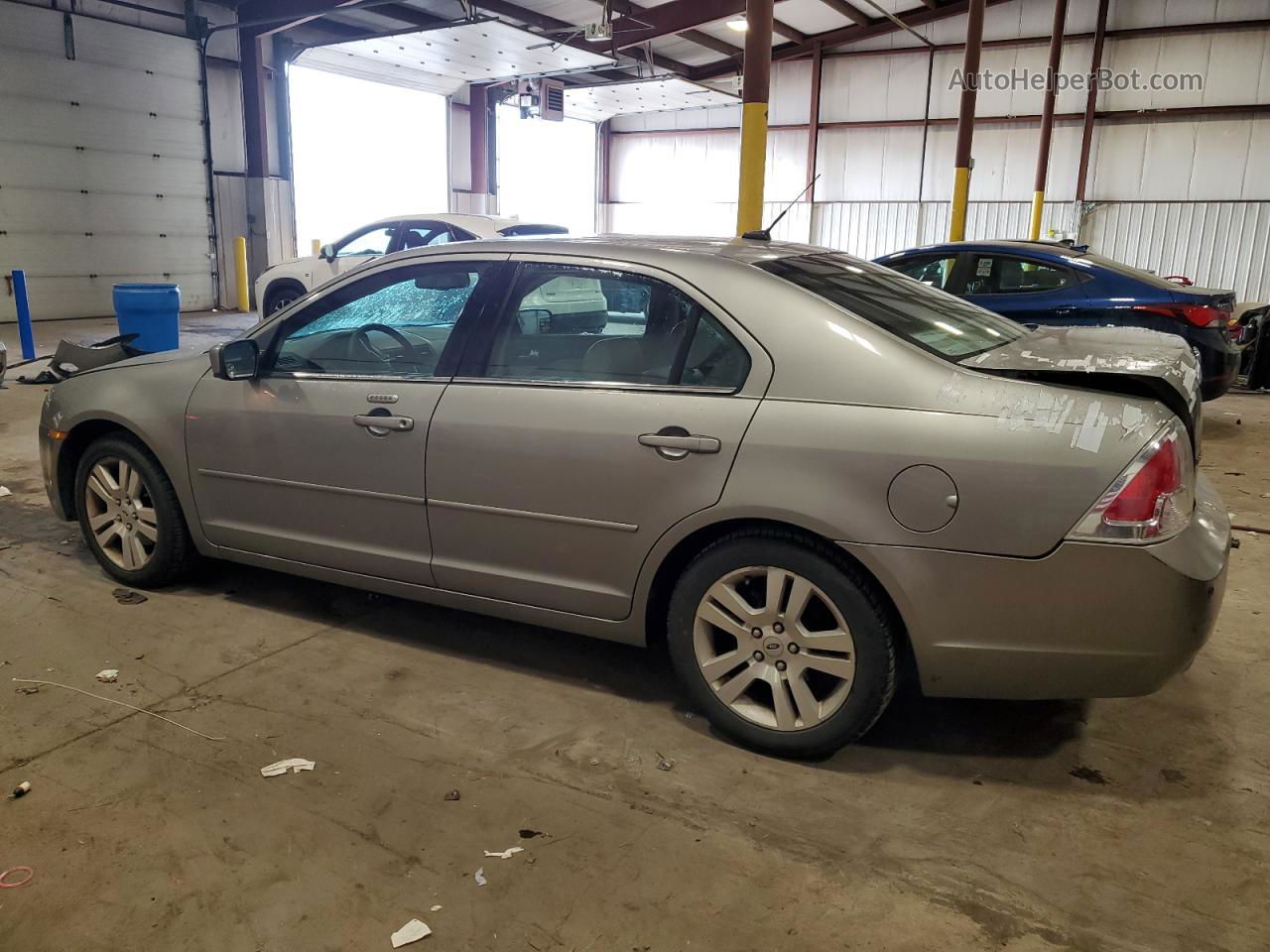 2008 Ford Fusion Sel Beige vin: 3FAHP08188R108556