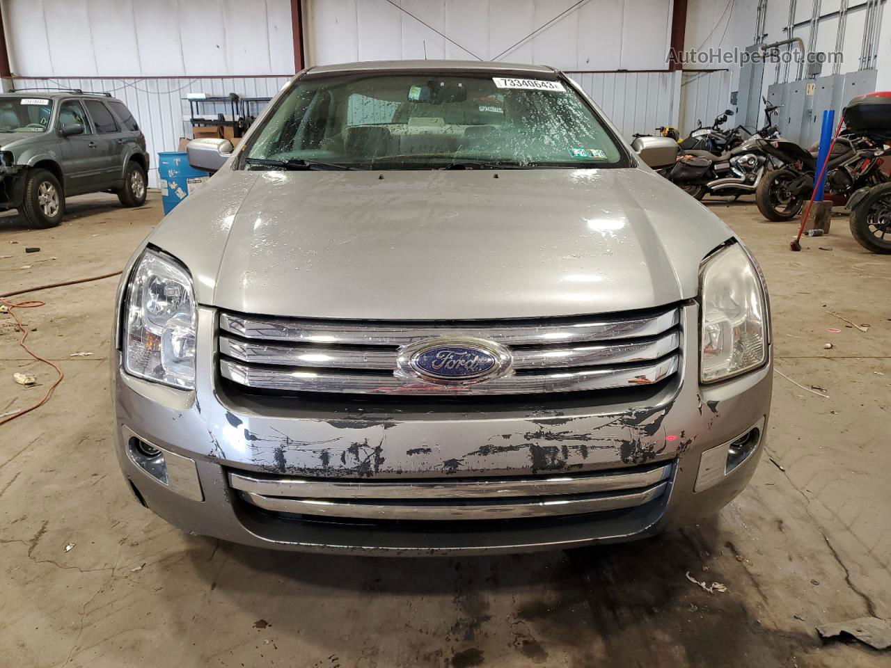 2008 Ford Fusion Sel Beige vin: 3FAHP08188R108556