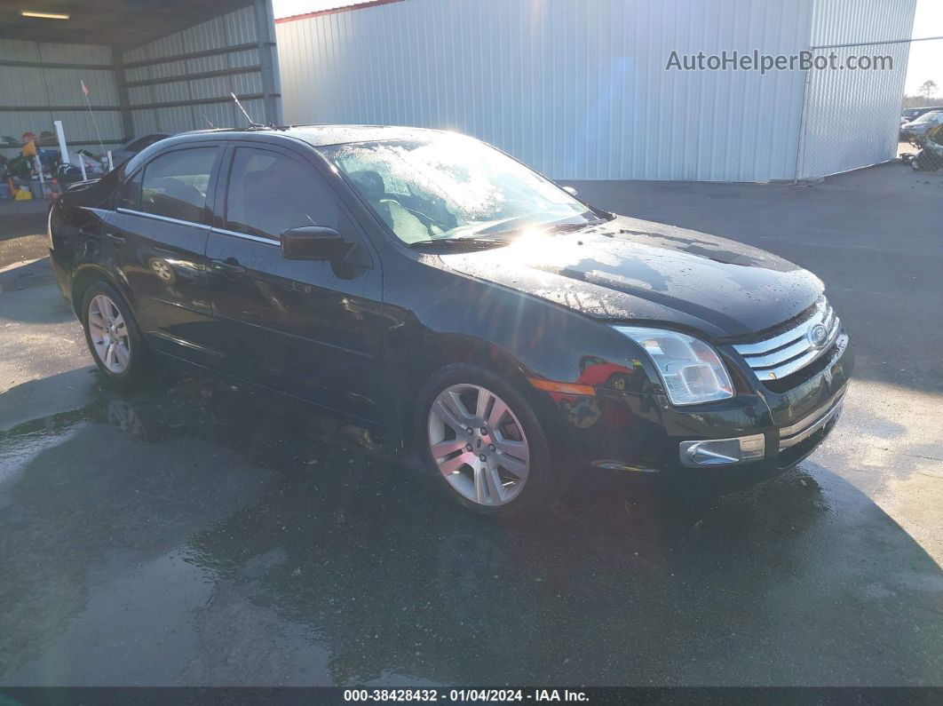 2008 Ford Fusion Sel Black vin: 3FAHP08188R118892