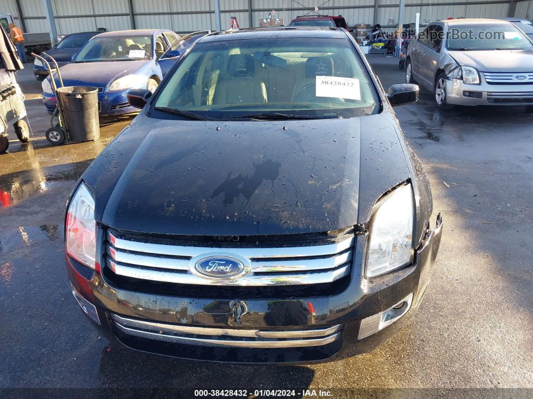 2008 Ford Fusion Sel Black vin: 3FAHP08188R118892