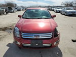 2008 Ford Fusion Sel Maroon vin: 3FAHP08188R168367