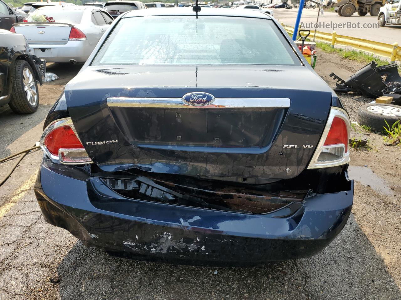 2008 Ford Fusion Sel Синий vin: 3FAHP08188R218863