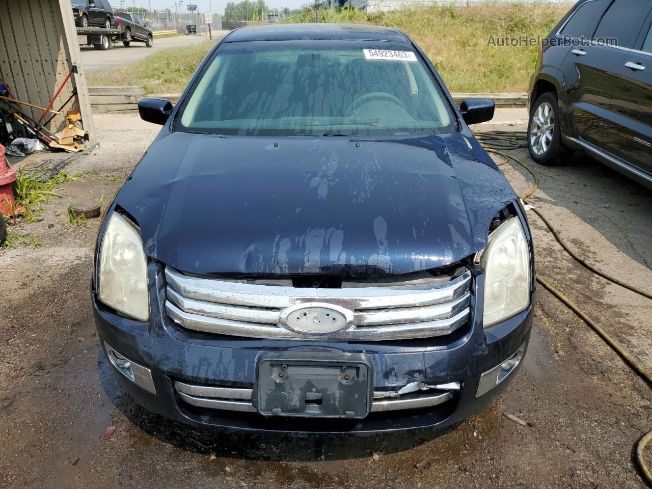 2008 Ford Fusion Sel Blue vin: 3FAHP08188R218863